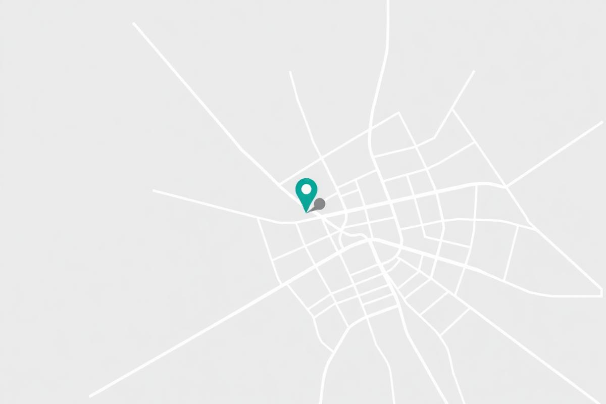 Mapa ilustrativo da localização da clínica na Avenida Paulista